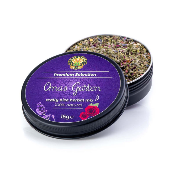 Omas Garten (entspannend & lavendelig) 16g Kräutertee-Mischung (in der Dose)