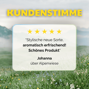 Alpenwiese 16g Kräutertee-Mischung mit klärendem Salbei und Edelweiß (in der Dose)