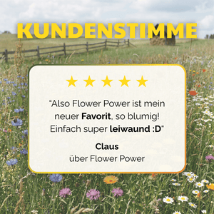 Flower Power 16g Kräutertee-Mischung mit ausgleichender Kornblume & Rosenblüten (in der Dose)