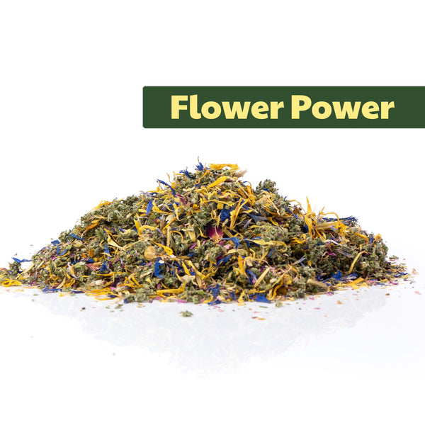 Flower Power (entspannend & blumig) 16g Kräutertee-Mischung