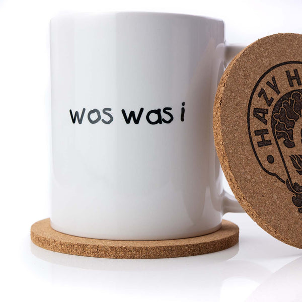 HAZY HERBS Untersetzer aus Holz oder Kork 2er Set