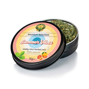 *LIMITIERT* Summer Vibes 16g Kräutertee-Mischung mit fruchtiger Grapefruitschale & Erdbeerblätter (in der Dose)